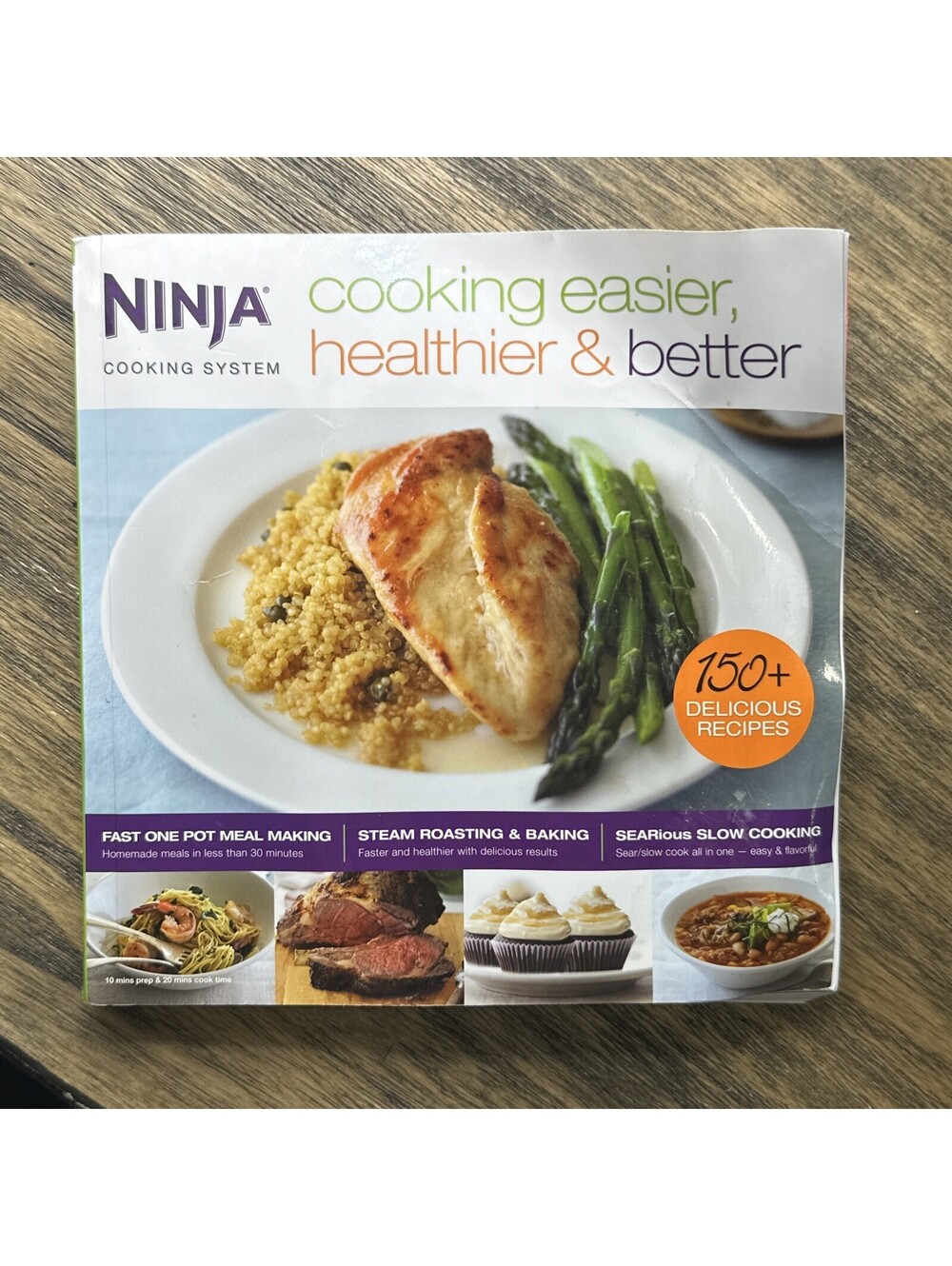 Ninja Cooking System : Cooking Easier, Healthier and Better by Bob Warden (2014,
